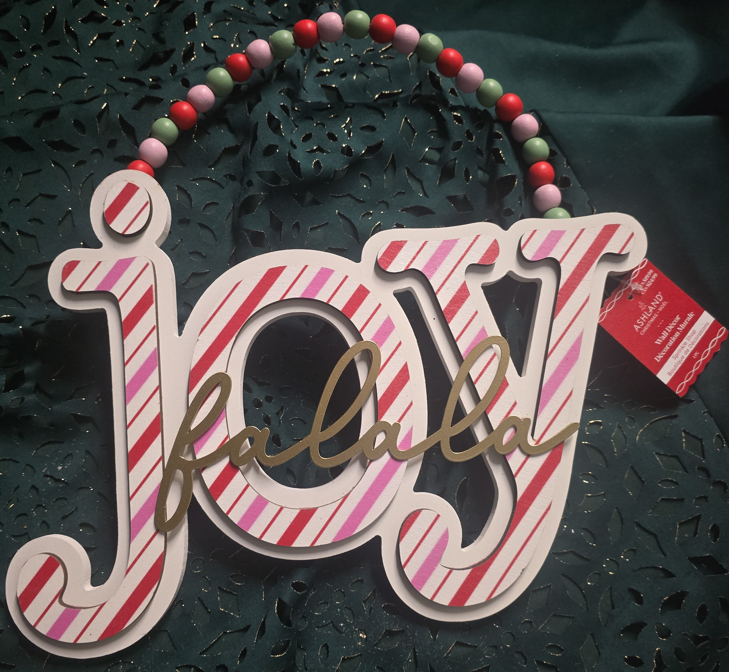 Ashland "JOY" Candyland Wall Decor