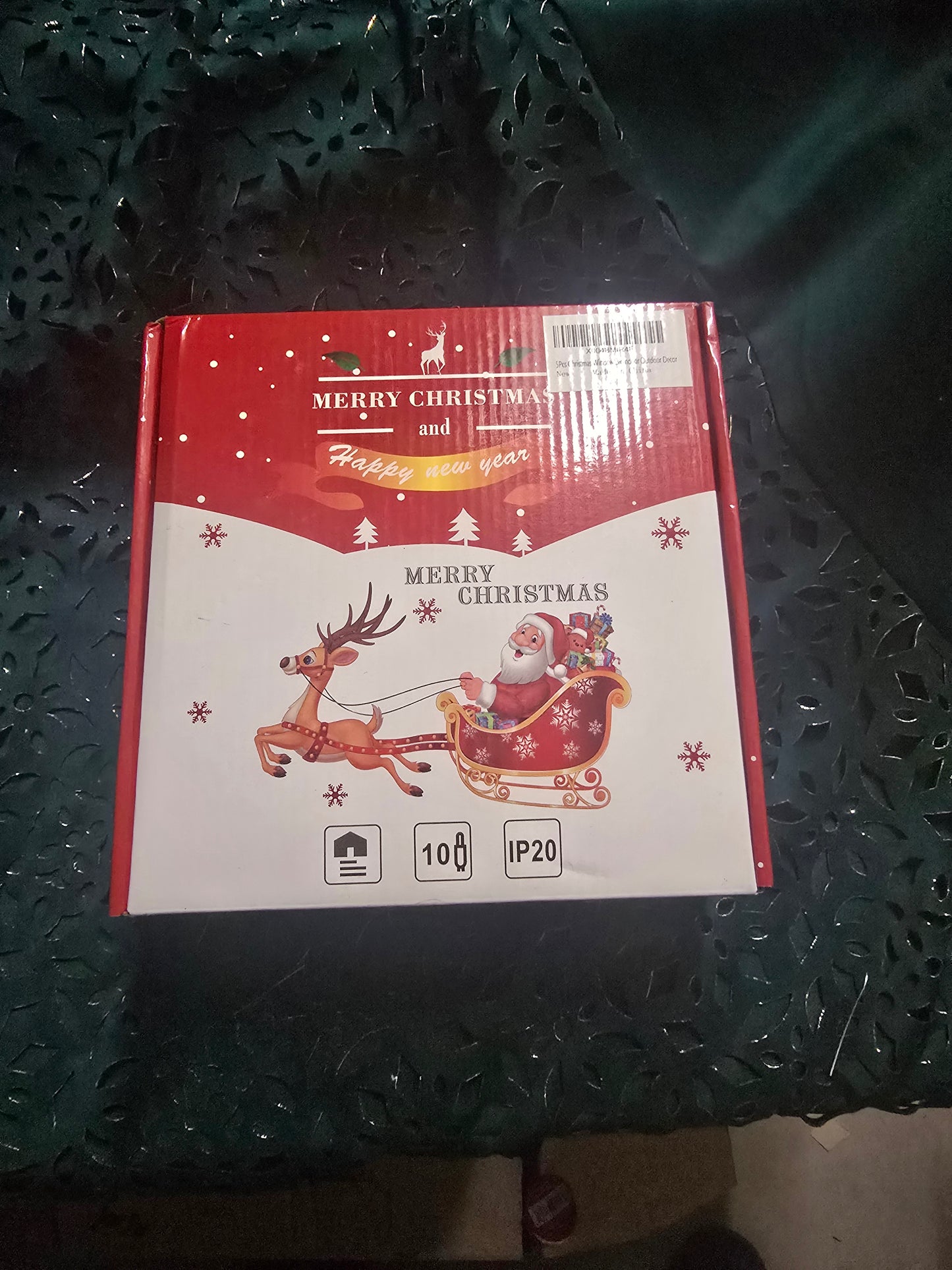 5pc Window Christmas Light Set