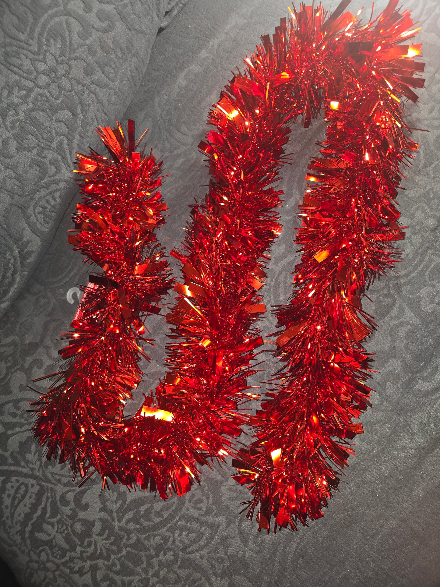 Ashland Red Tinsel Garland