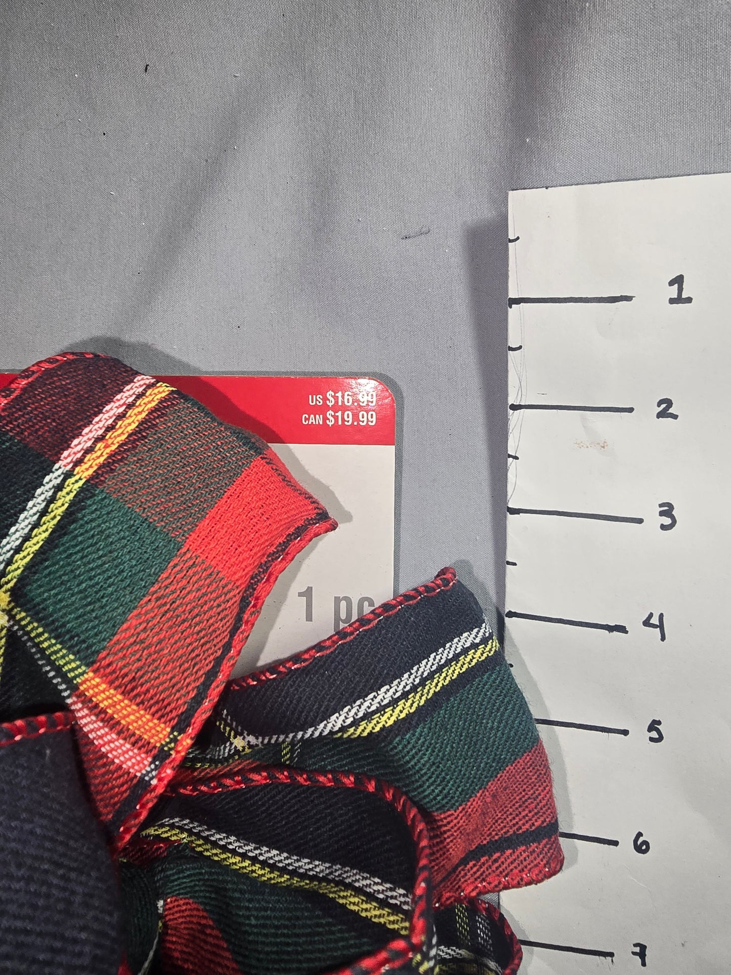 Ashland Plaid Bow