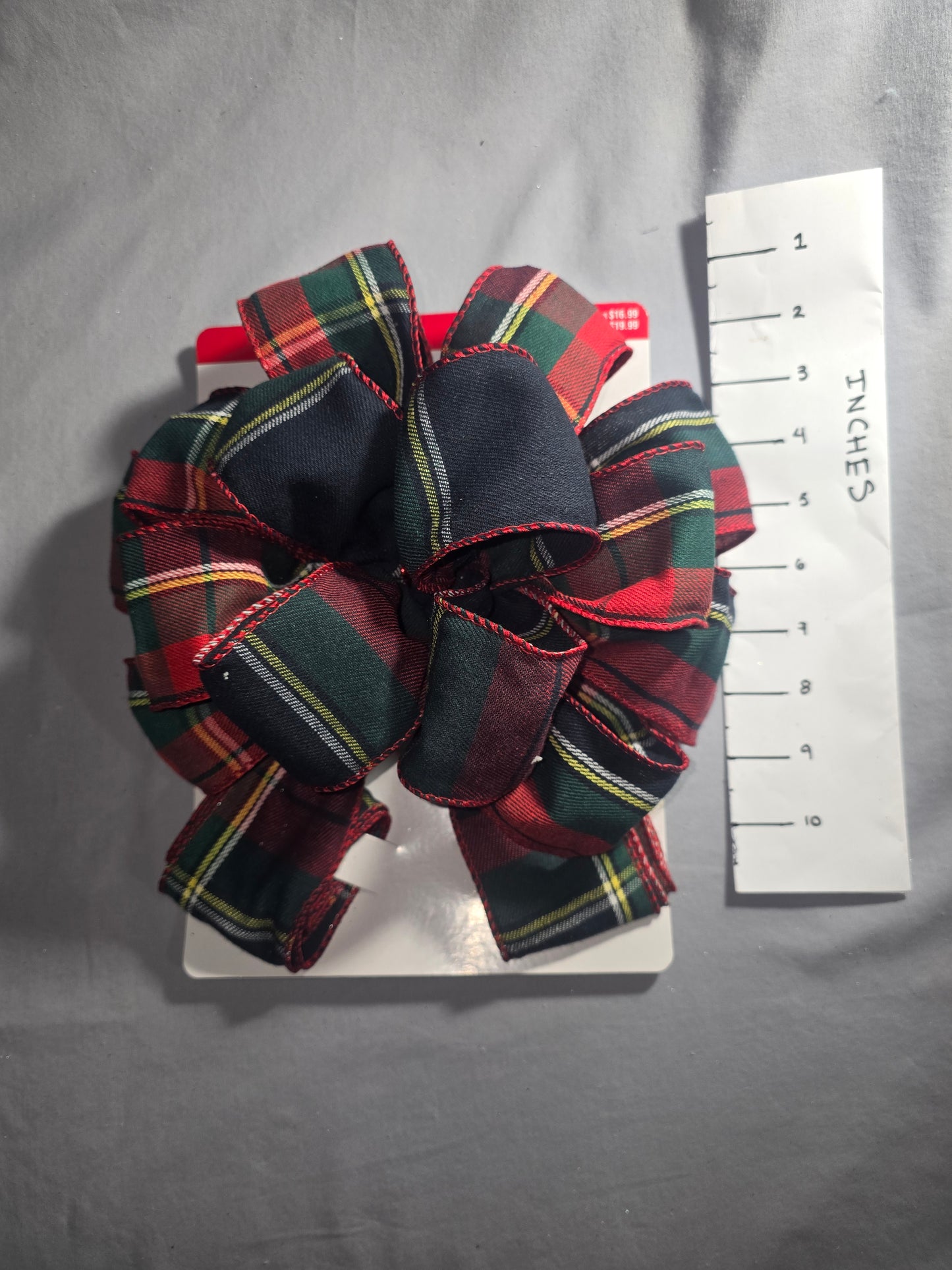 Ashland Plaid Bow