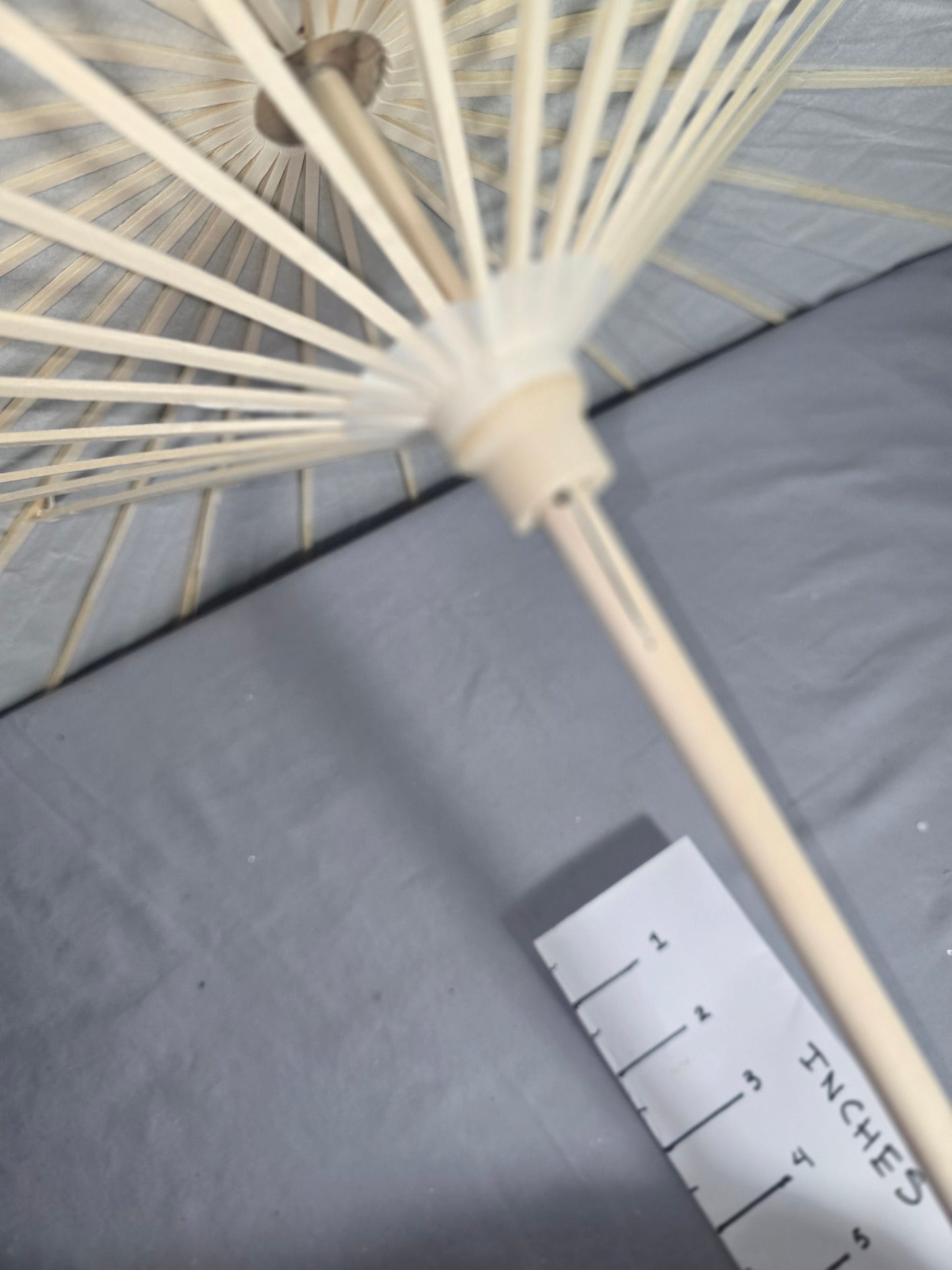 Decorative White Oil Paper Umbrella/ Parasol