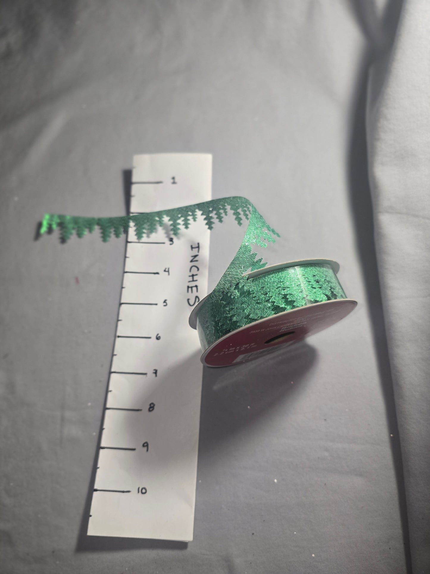 Celebrate It Christmas Tree Cut-Out Ribbon