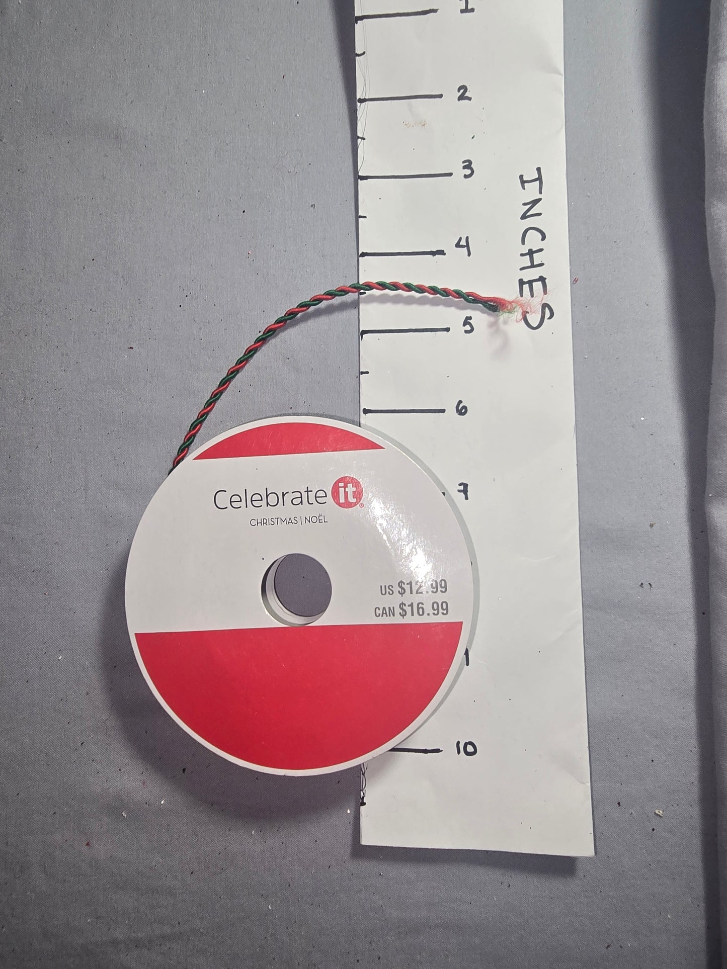 Celebrate It Red & Green Cord