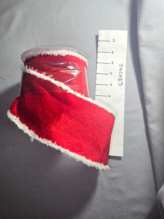 Celebrate It Red & White Ribbon