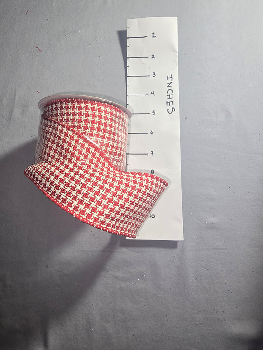 Celebrate It Red & White Ribbon